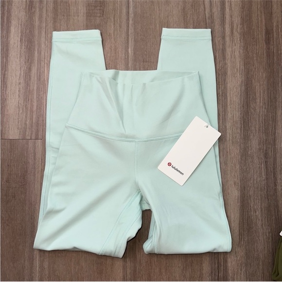 Align High-Rise Pant 25” - Delicate Mint - Picture 4 of 4